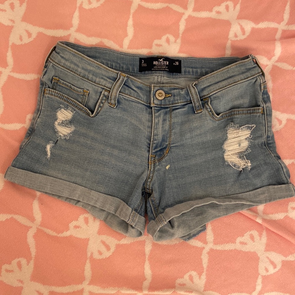 Hollister denim shorts
